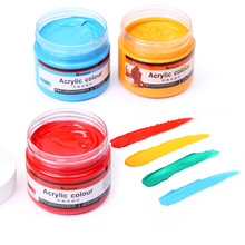 雷诺兹100ml墙绘丙烯颜料  手绘diy银金色纺织防水丙烯画颜料批发