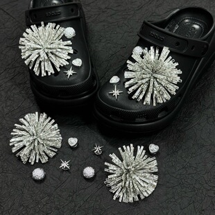 �M��ʯ����Ь������Ьdiy�ڰ�ɫ�����껨��Ь����b���Ь��