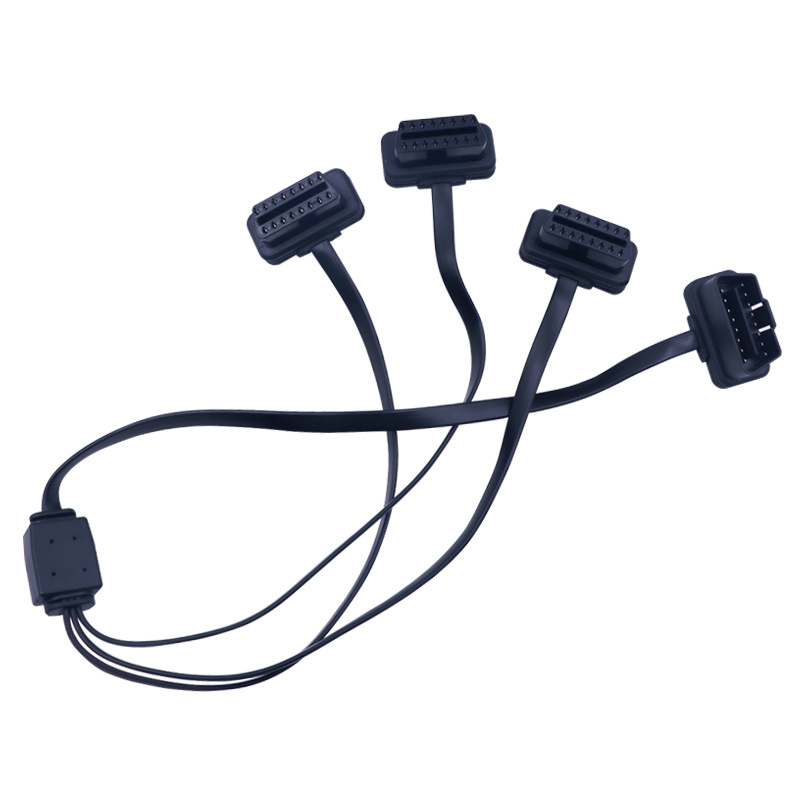 Línea de extensión OBD uno a tres con línea de extensión de transferencia OBD uno a tres línea de extensión de transferencia