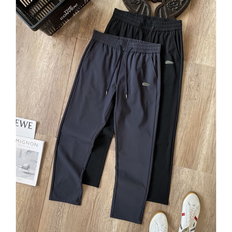 Cross-Border High-End French Crocodile Brand Classic Crocodile Embroidered Straight-Leg Pants Unisex Classic Versatile Pants Cross-Border High-End French Crocodile Brand Classic Crocodile Embroidered Straight-Leg Pants Unisex Classic Versatile Pants