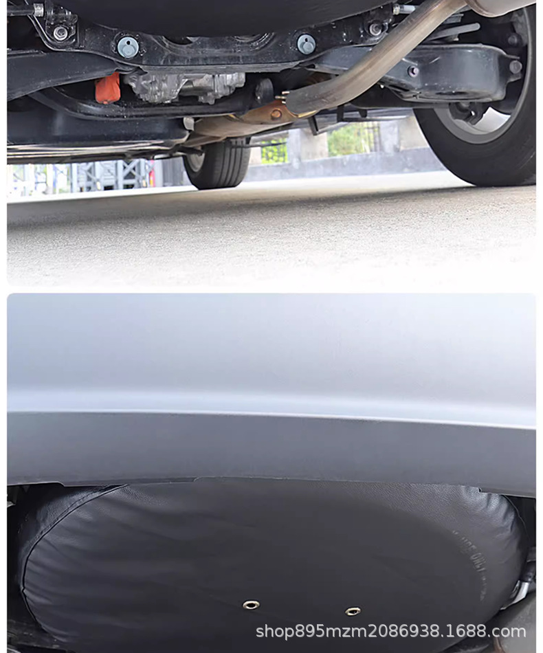 Suitable for 2024 Highlander Crown Land Dedicated Spare Tire Cover Tire Protective Cover Dust-Proof and Mud-Proof Modification Decoration