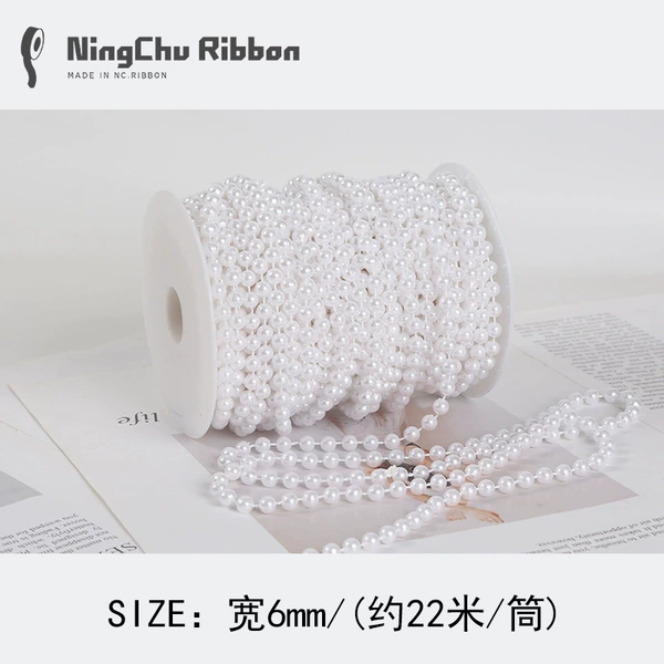 Round beads, 6mm, 22meter