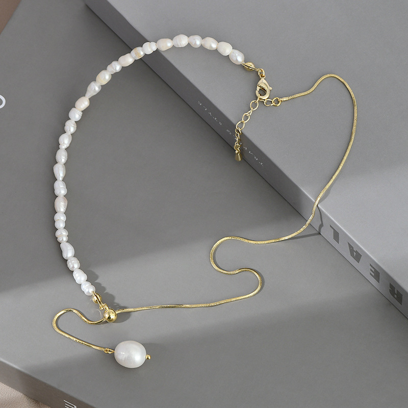 Fashion Geometric Copper Beaded Womenu0027S Pendant Necklace 1 Piece