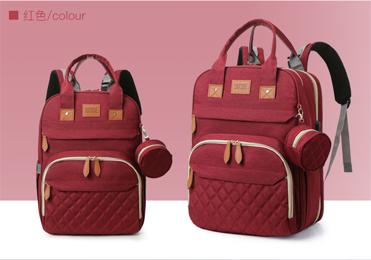 Bolsa de cama roja mejorada