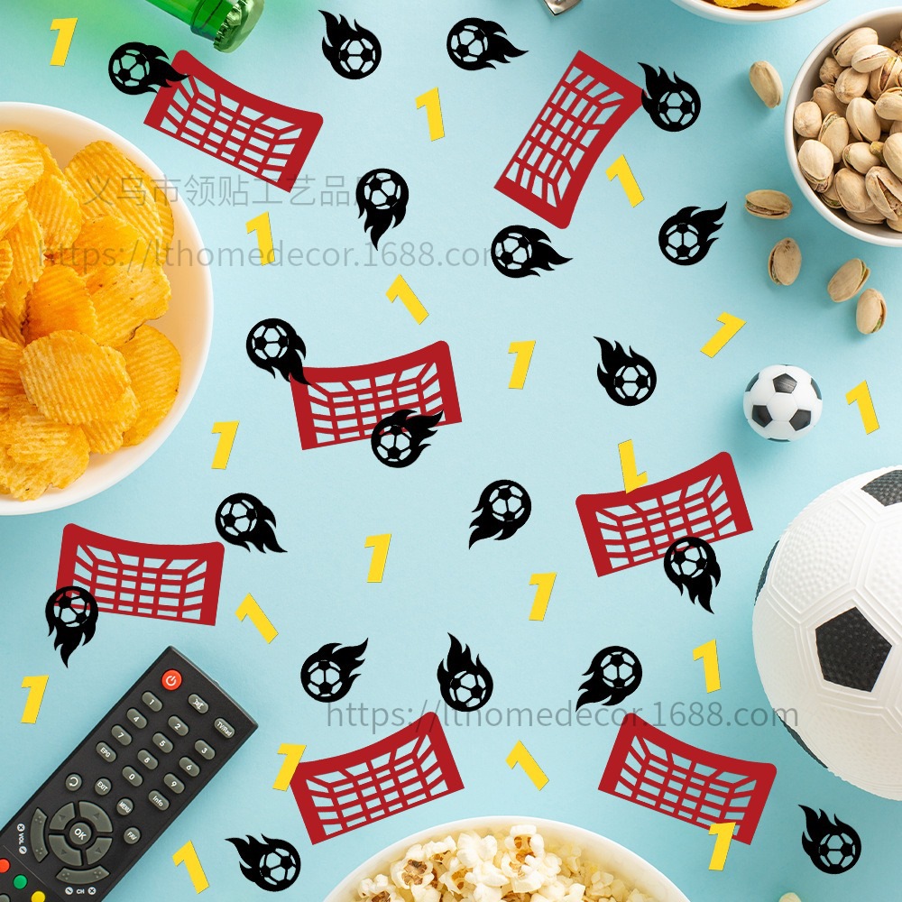 100 piezas de confeti Copa del Mundo aplausos de fútbol tiro de fiesta decoración de la noche props de lanzamiento FZX - 167