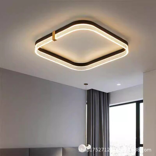 Modern and minimalistic acrylic ceiling light