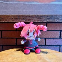 日系粉色初音毛绒玩偶公仔长发初音未来毛绒玩具游乐城抓娃娃机