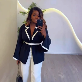 连衣裙;时尚休闲套装;女士连体裤