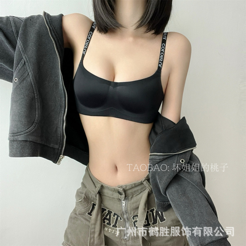 Venta directa de fábrica comercio electrónico transfronterizo Sudeste de Asia Vietnam Tailandia damas sin costuras sujetador de recogida lateral cómodo