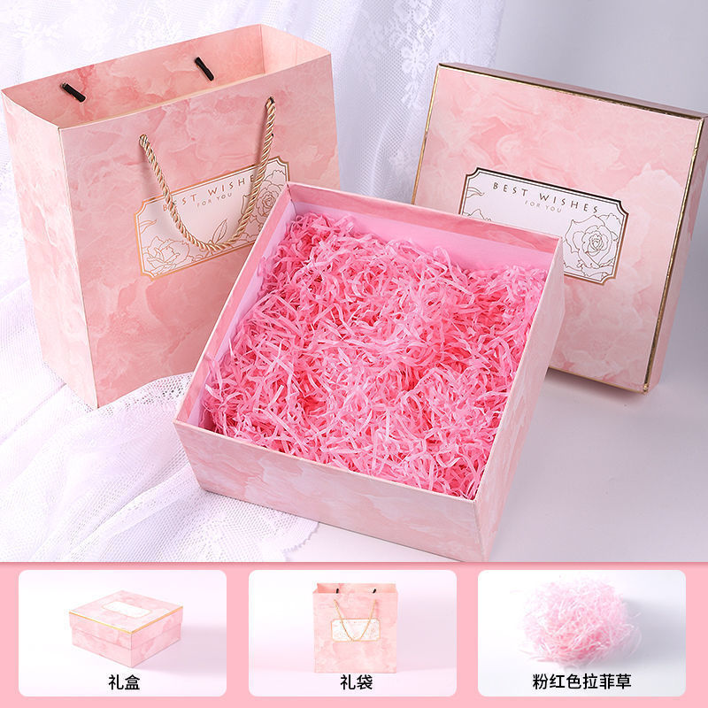 Recuerdos de boda, damas de honor, práctica caja de regalo de boda, regalo de cumpleaños creativo de alta gama, juego terminado