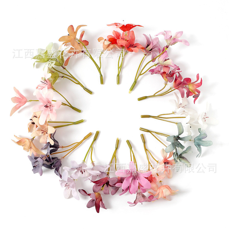 Simulated Grass Flower, Camellia Flower String, DIY Clothing and Hat Gift Box Decoration, Ins-Style Corsage, Headwear Materials, Photography Props Simulated Grass Flower, Camellia Flower String, DIY Clothing and Hat Gift Box Decoration, Ins-Style Corsage, Headwear Materials, Photography Props