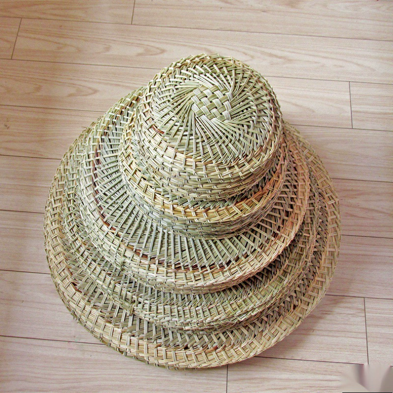 Бамбуковый коврик для пароварки, тканый коврик для горшка, круглый коммерческий силиконовый коврик