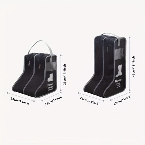 Korean style boot bag, travel shoe bag, home boot storage bag, shoe storage bag, visible dustproof long boot cover