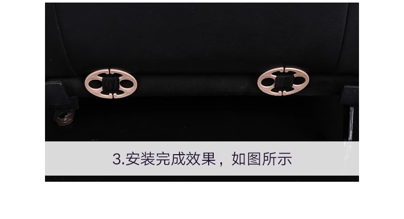 Car Seat Cushion Summer Cool Breathable Four Seasons Universal Five-Seat Cushion Truck Rear Row Linen Butt Cushion Cool Cushion Three-Piece Set