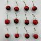 High simulation cherry cherries decorative crafts celebration gift foam simulation fruit packaging accessories ornaments fake fruit