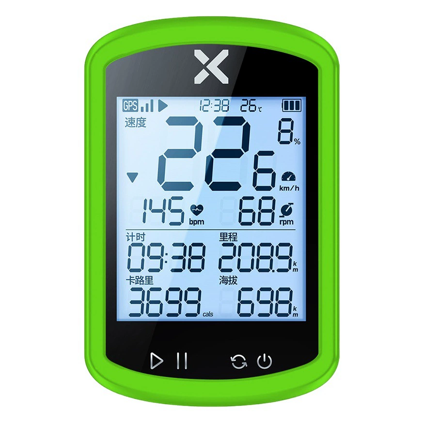 Применимый Walker 2 поколения маленький G/G + защитный чехол для кодового метра GPS-кодовый метр Силиконовый водонепроницаемый ударопрочный чехол