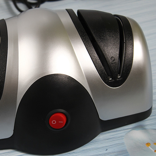 Cross-border double-head electric knife sharpener multi-functional double-sided whetstone artifact household fast fully automatic knife sharpener