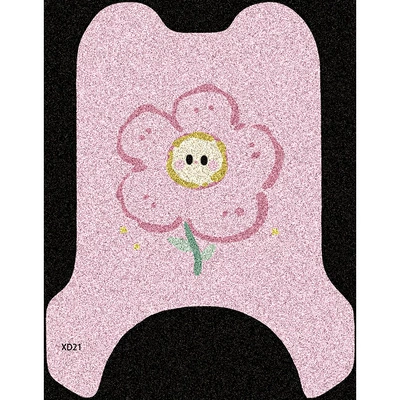 Xiaodao Dessert Wisdom Chinese Style Electric vehicle foot mat - a-flower