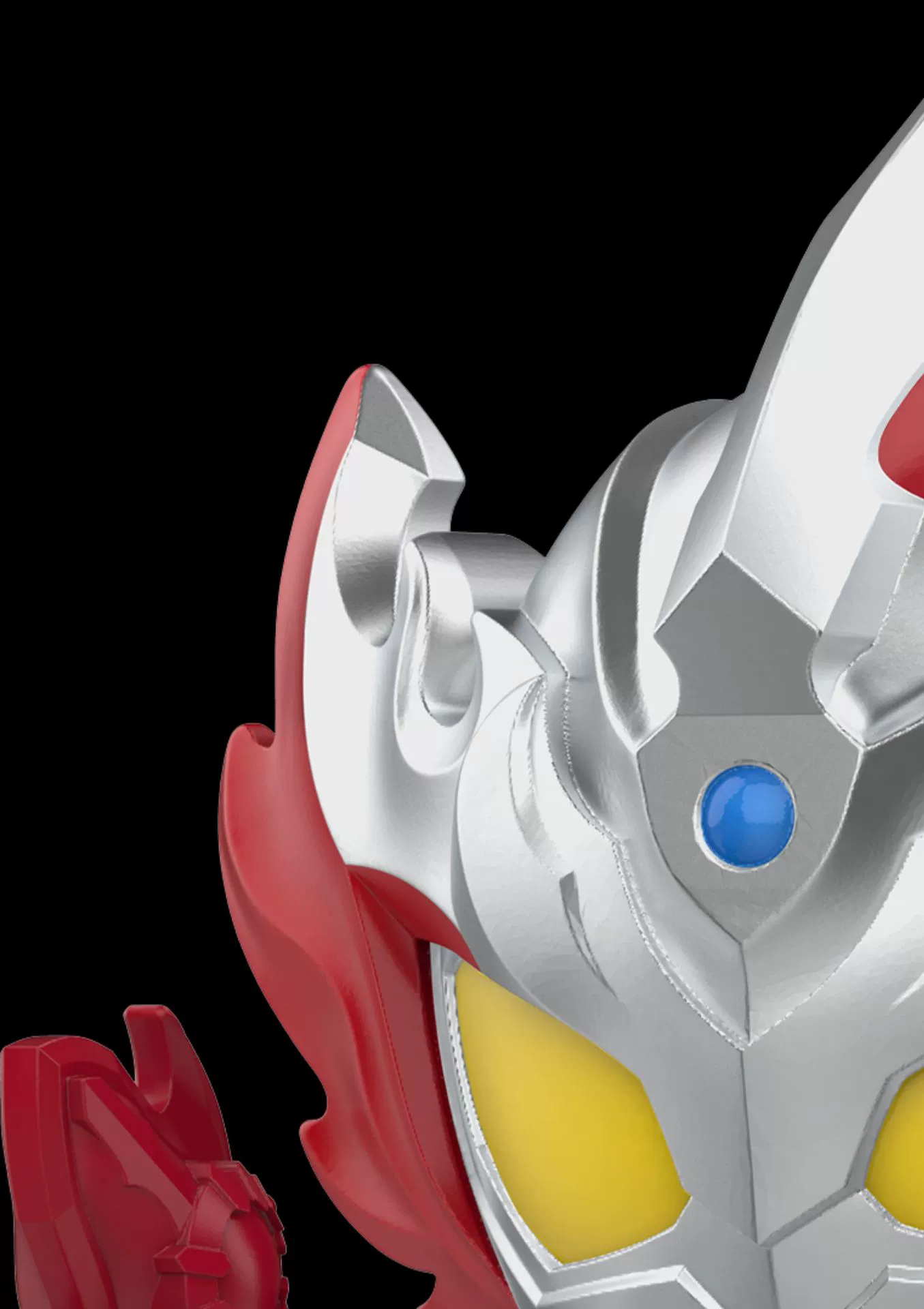 Bandai, Ultra, Ultraman Tiga, constructor, microphone, minifigure