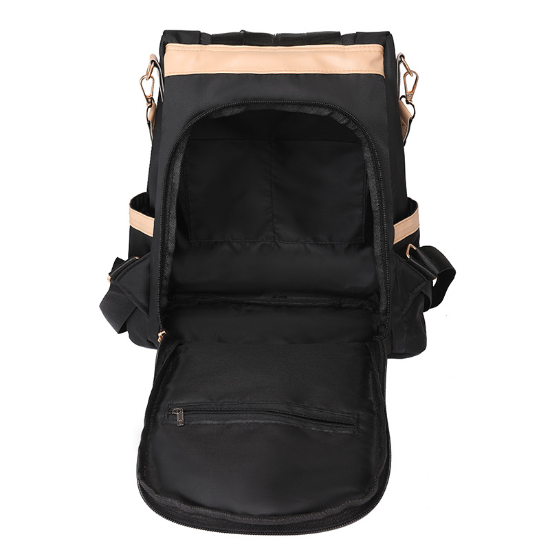 Mochila de ocio de moda Mochila de viaje al aire libre para mujer Bolso de hombro de gran capacidad Bolso de un bolso de tres espaldas