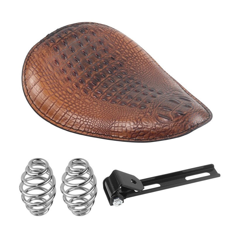 브라운 시트쿠션 + 원형 스프링 + 브라켓