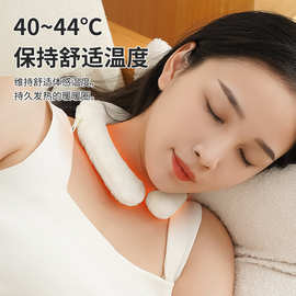 可放微波炉硅胶PCM围脖挂脖暖围脖发热掰掰热猫爪暖手宝PCM发热圈