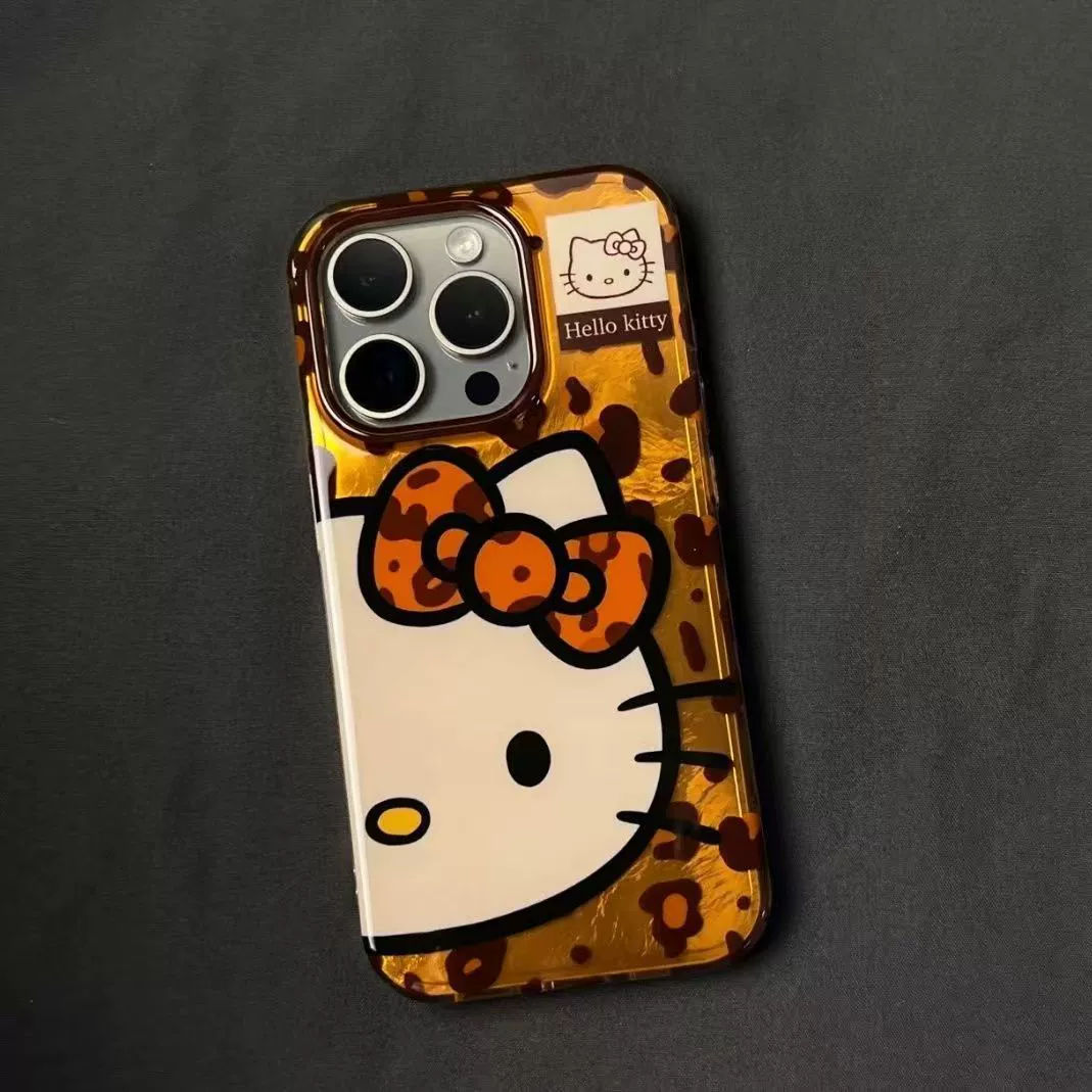 Чехол для телефона Hello Kitty (Vortex IMD) — совместим с iPhone 14, прозрачный TPU, милый бант