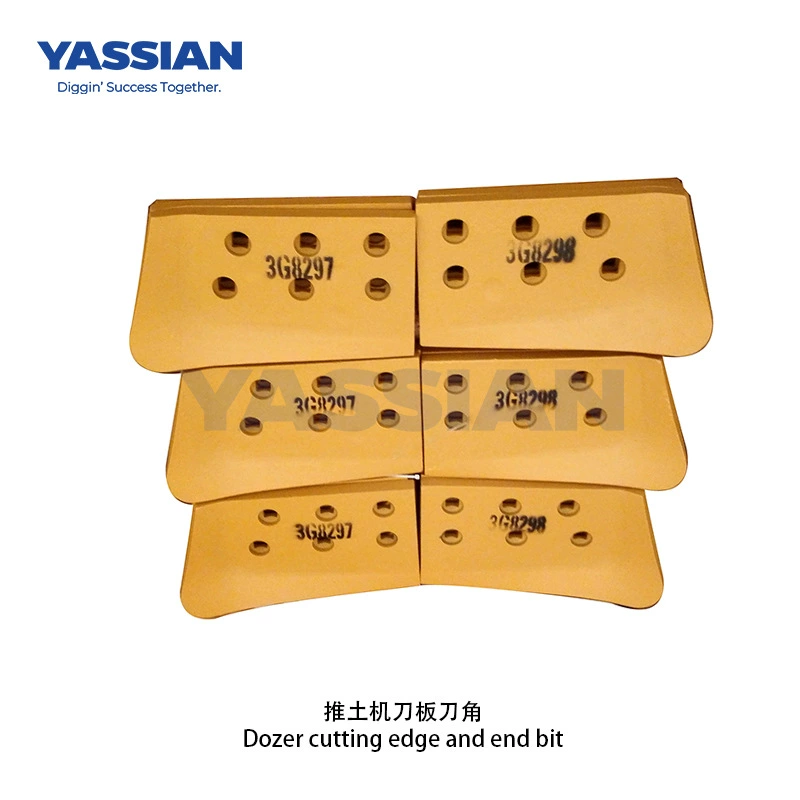Нож бульдозера YASSIAN D6C угловые ножи 3G8297 и 3G8298