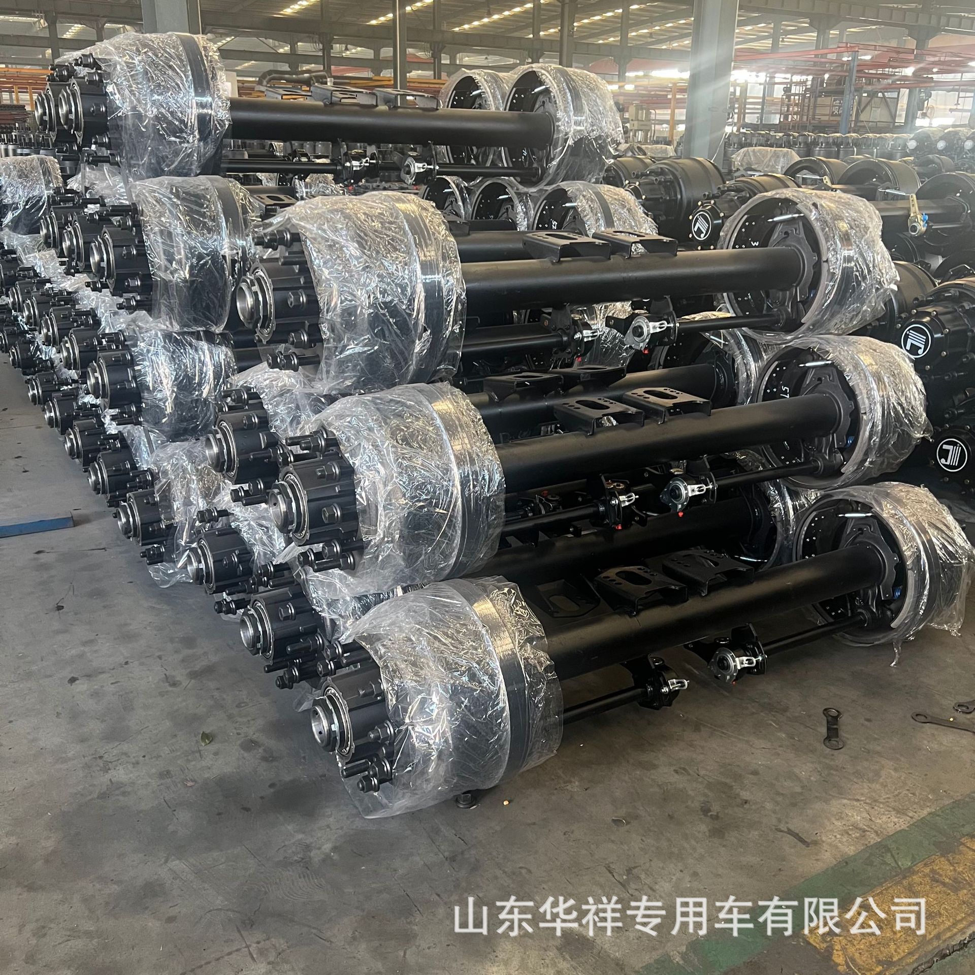 Semi-Trailer Bridge Manufacturer Supplies German-Style Axle, American-Style Axle, Semi-Trailer Trailer Bridge Assembly
