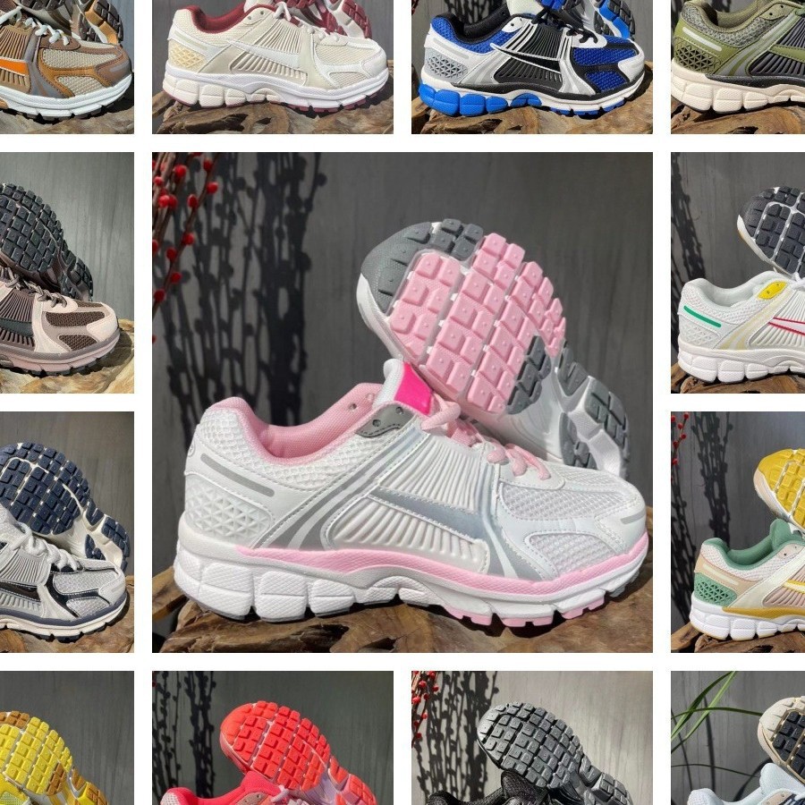 Putian Pure Original Nieluke Official Zoom Vomero5 Men's and Women's Couple Running Shoes Breathable Mesh Casual Sports Shoes Trendy