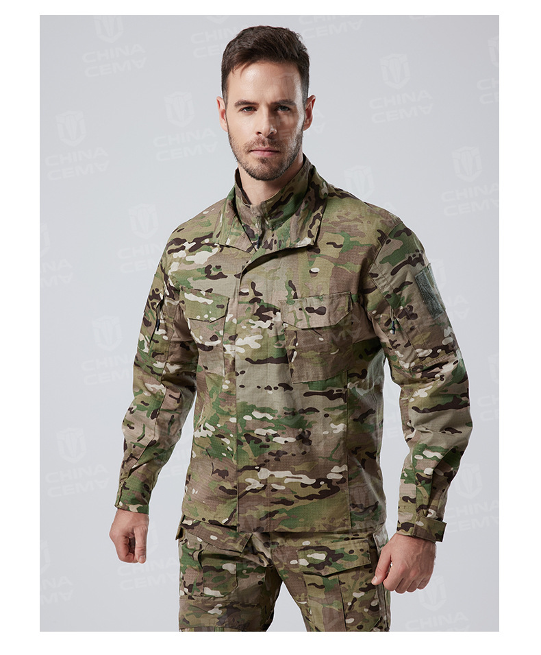 ​​Men's Tactical Frog Suit – Assault II Camouflage Uniform Set (Jacket & Pants) – Military Training & Outdoor Survival Gear​​_voghion.com