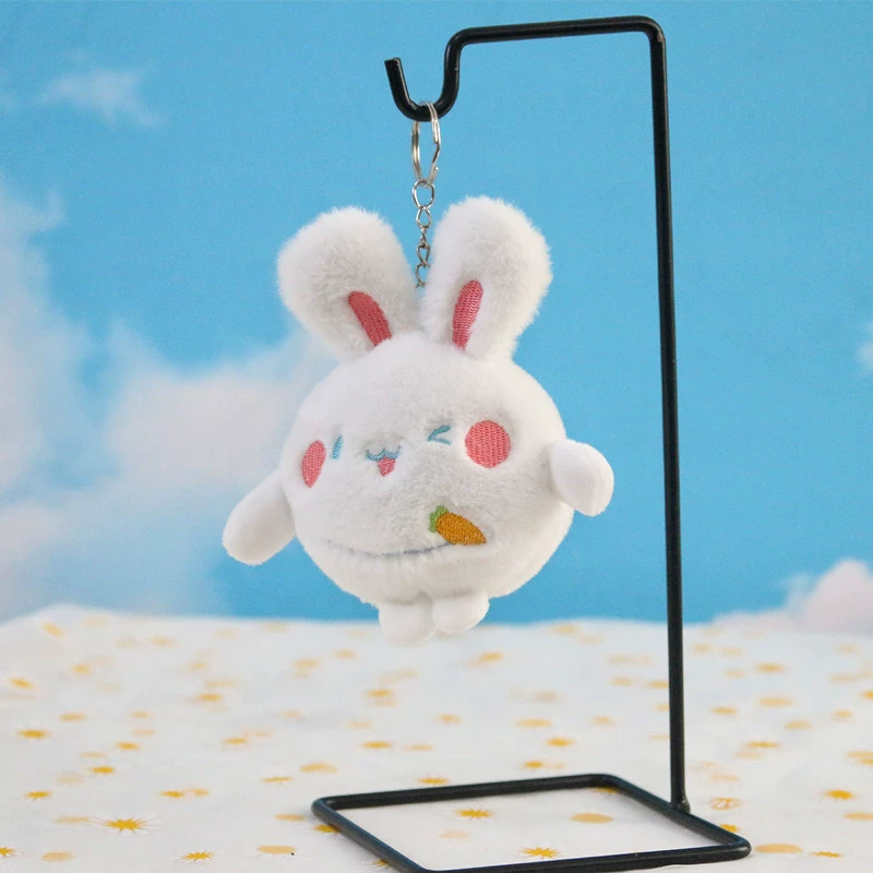 Cute rabbit, plush small doll, Christmas keychain, Birthday gift