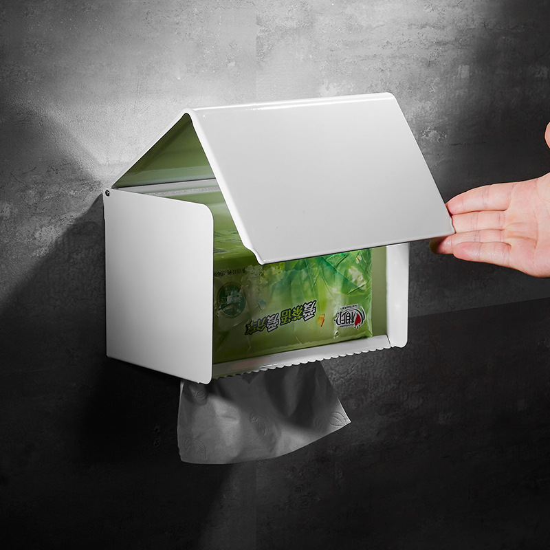 흰색 티슈 박스