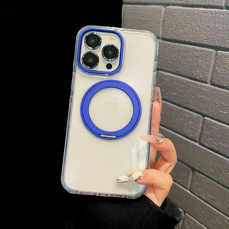 360回転アルミ合金スタンド携帯ケース磁気吸引iPhone16アップル全系転倒防止保護カバーレンズフィルム|undefined