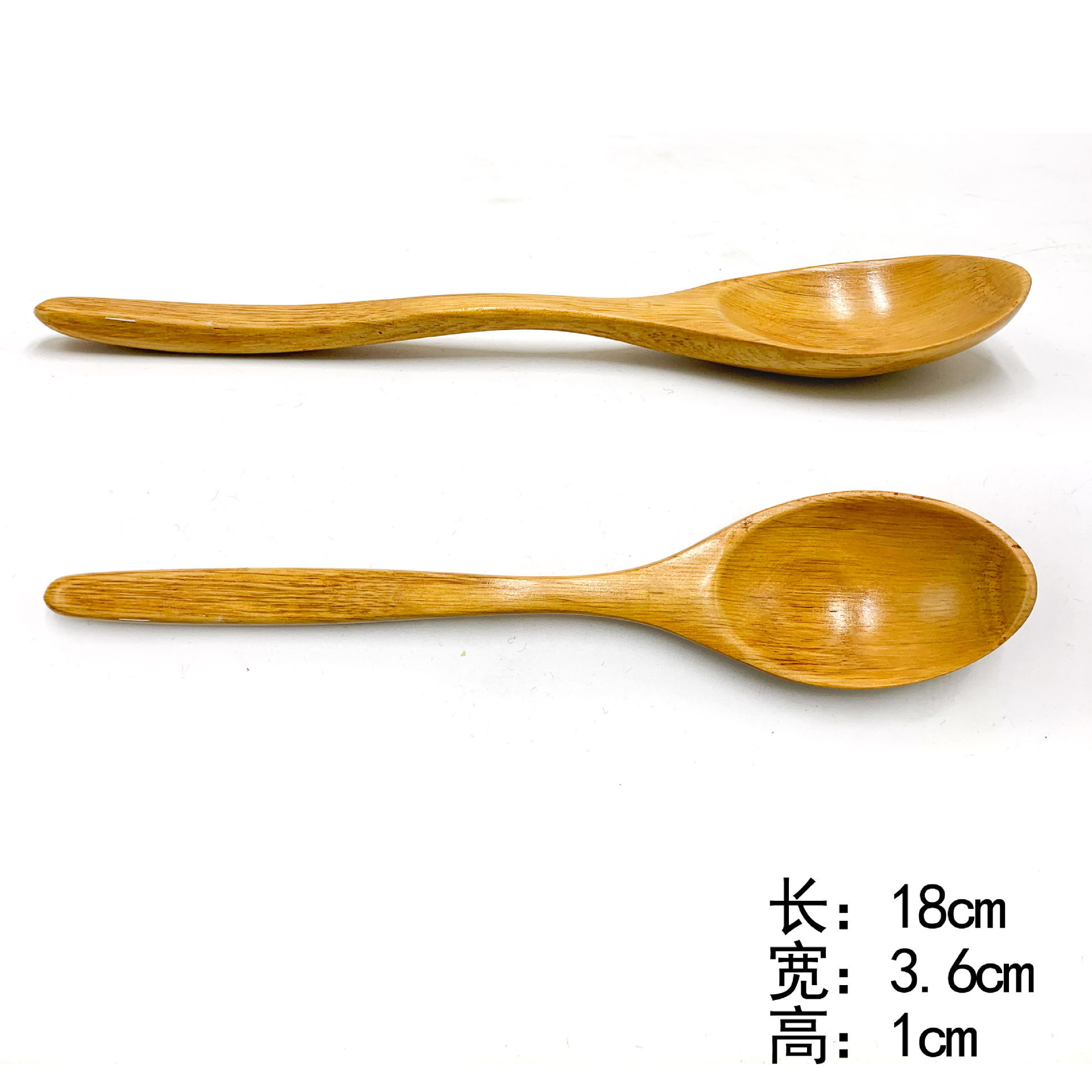 금색 뾰족한 숟가락 (1 팩)