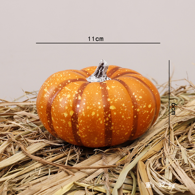 Simulación transfronteriza espuma calabaza modelo Halloween Acción de Gracias decoración de Navidad props disparo decoración de calabaza falsa image 20