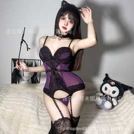 月未眠情趣束身衣欧美热销吊带性感束腰紧身胸衣收腹文胸塑身内衣