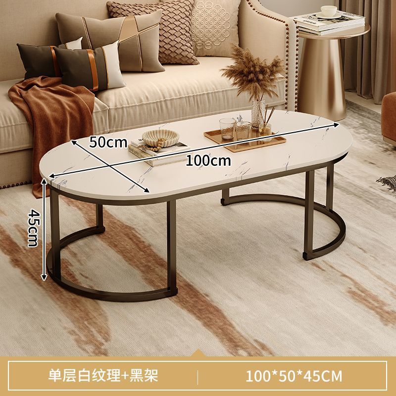 Mesa de té sala de estar mesa de té doméstica alquiler de casa sofá simple moderna y lujosa nueva pequeña mesa de casa pequeña