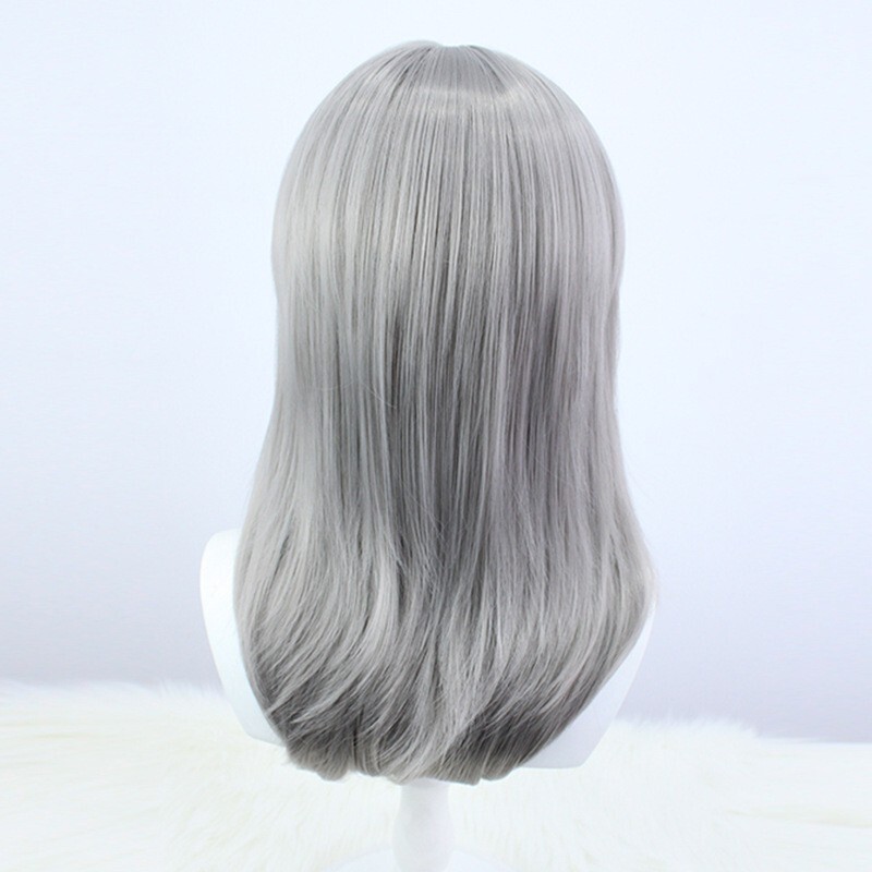 Demon Slayer: Kimetsu No Yaiba Cos Wig Iwakiri Zenitsu Wig Yellow Orange Flip Short Hair Anime Cosplay Fake Hair