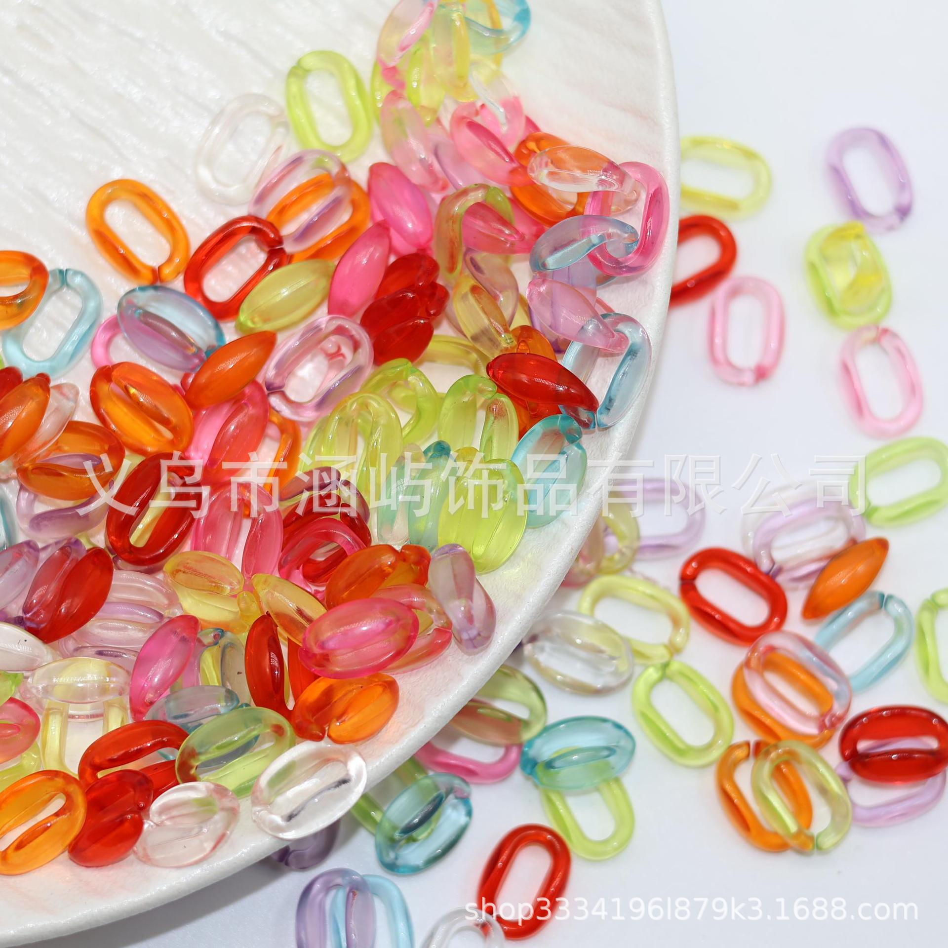 Acrylic transparent bracelet