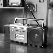 复古怀旧录音机磁带机卡带机收音机蓝牙插卡
