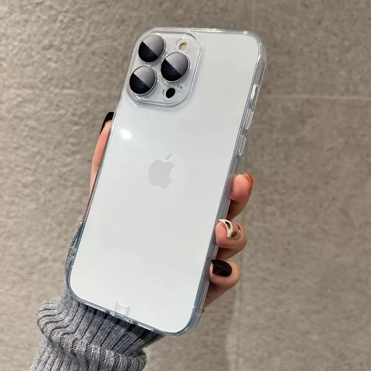 Topón antipolvo de carcasa suave totalmente transparente = película de lente incorporada owl