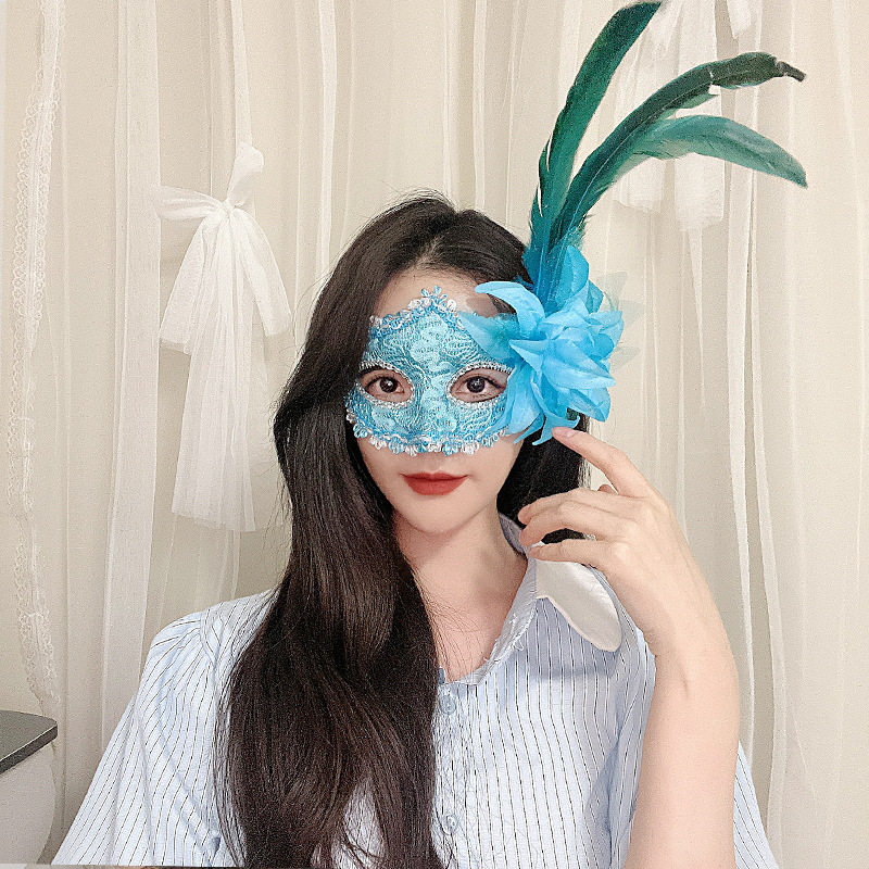 Halloween adulto máscara sexy encaje media cara sexy máscara máscara máscara máscara sexy máscara de ojos accesorios femeninos