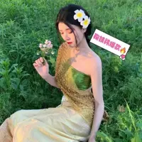 Этнический набор Юньнань от для фотосессий Таиланд: топ-бюстье, накидка, юбка, ожерелье, заколка