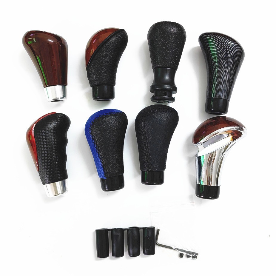 手动排挡头 皮质排档头 仿桃木改装汽车档把头 通用个性挂挡把球