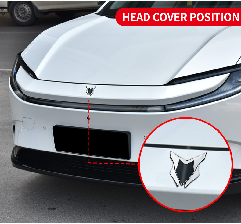 Logo Pattern Design for Cars, Motorcycles, Electric Vehicles, Personalized Modification Decoration Stickers, Zinc Alloy, Stainless Steel Metal