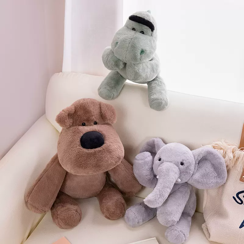 呆萌可爱呆呆龙  狗狗陪伴宝宝安抚玩具毛绒玩偶公仔娃娃