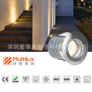 55mm exquisite compact buried lamp a variety of optical accessories foreign trade export park square project refers to the street lamp