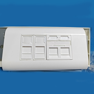 French-Style Network Phone 4-Port 6-Port Panel French New Model