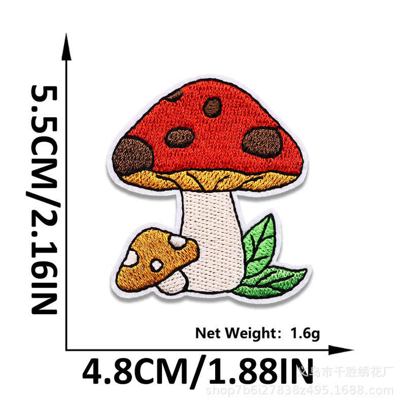 刺繍布ステッカーキノコシリーズ縫製不要の衣類アクセサリーおもちゃ装飾 diy 刺繍ステッカー厳選されたスポット卸売|undefined